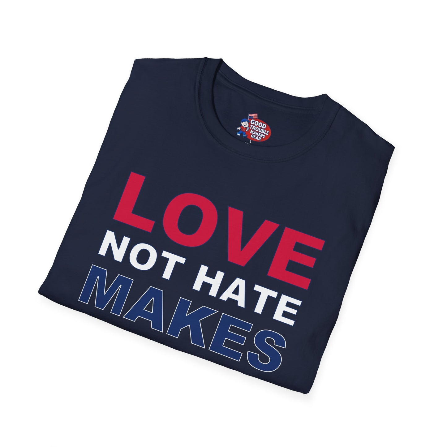 Patriotic Love Not Hate T-Shirt