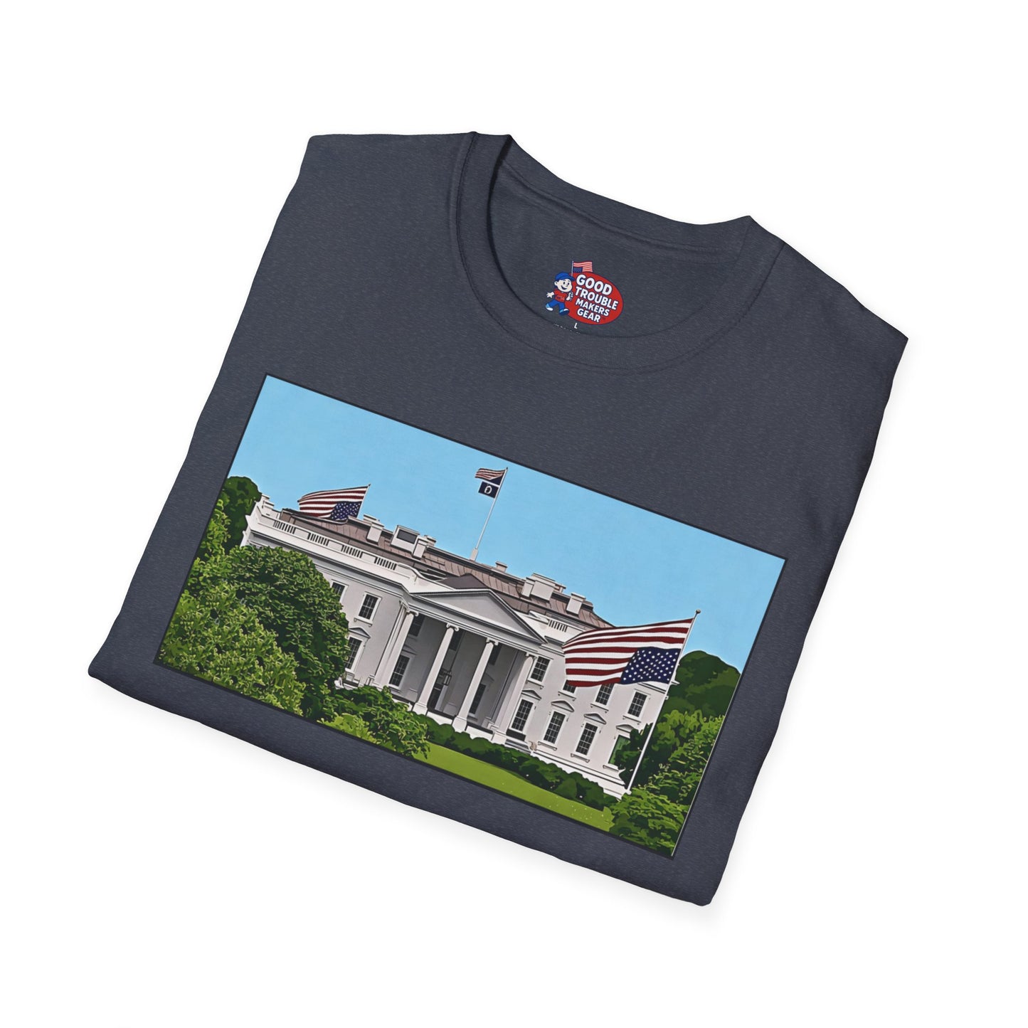 White House Distress T-Shirt D*