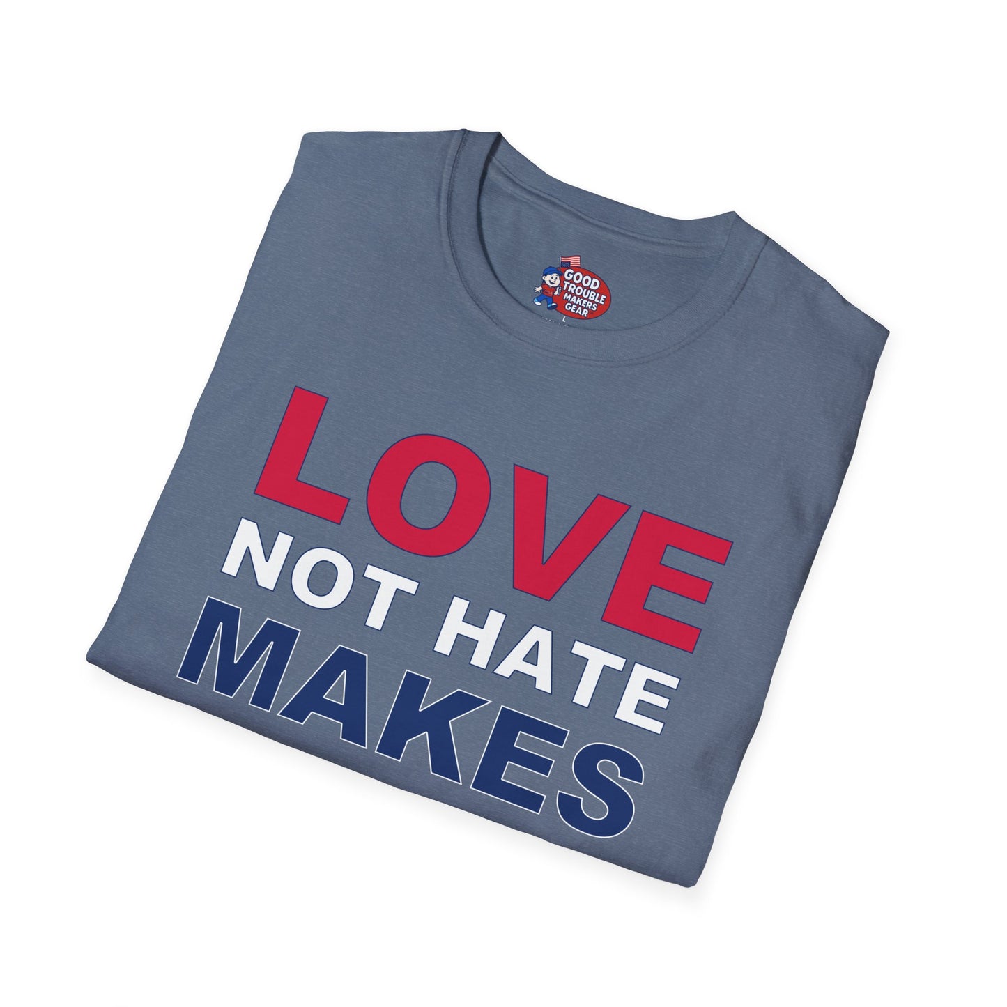 Patriotic Love Not Hate T-Shirt