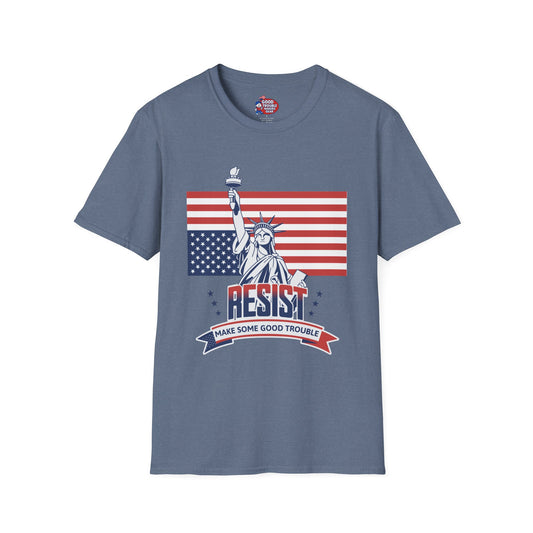 Statue of Liberty Resist Basic T-Shirt D*