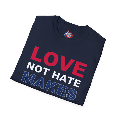 Patriotic Love Not Hate T-Shirt