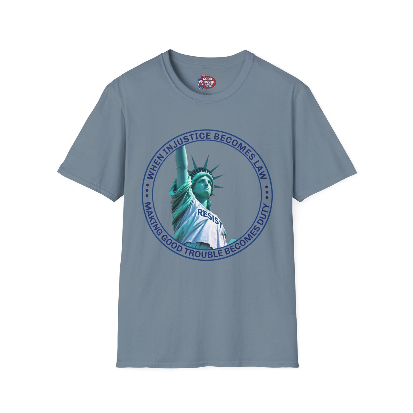 Statue of Liberty Resist Duty T-Shirt