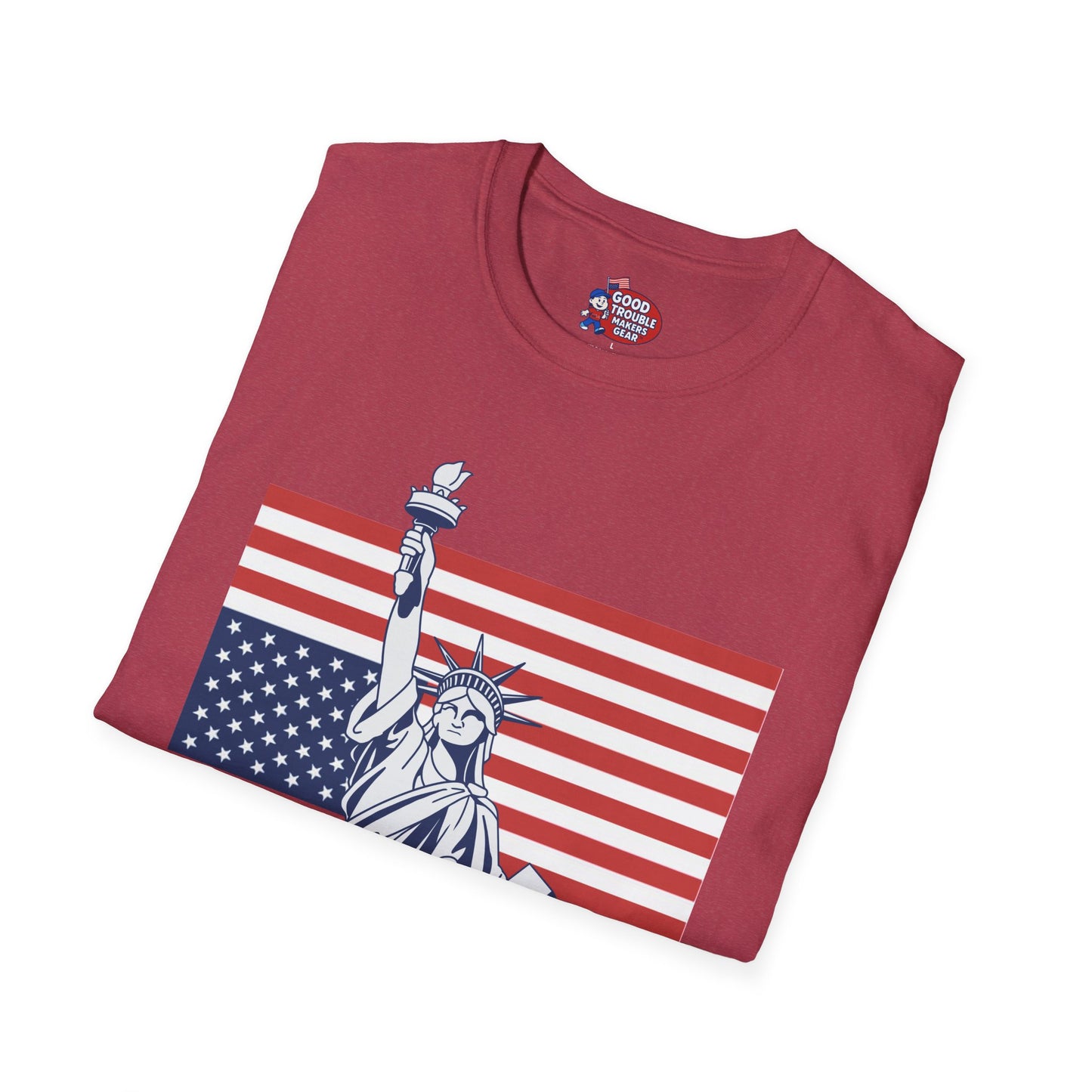 Statue of Liberty Resist Basic T-Shirt D*