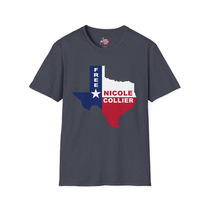 Texas Freedom Nicole Collier Support T-Shirt