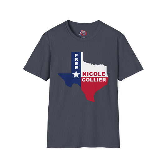 Texas Freedom Nicole Collier Support T-Shirt