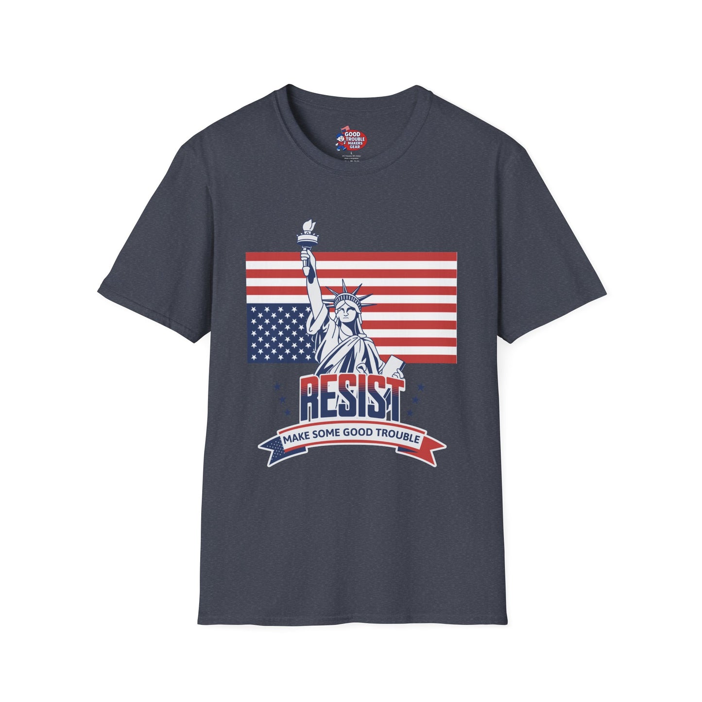 Statue of Liberty Resist Basic T-Shirt D*