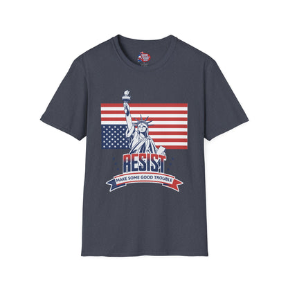 Statue of Liberty Resist Basic T-Shirt D*