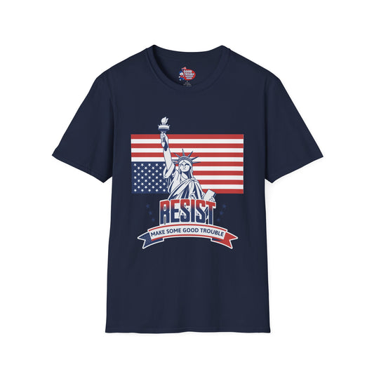 Statue of Liberty Resist Basic T-Shirt D*
