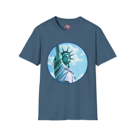 Statue of Liberty "RESIST" T-Shirt