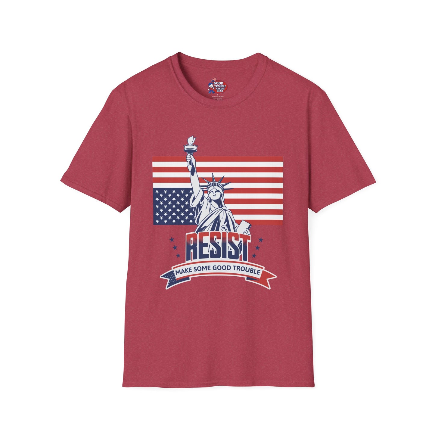 Statue of Liberty Resist Basic T-Shirt D*
