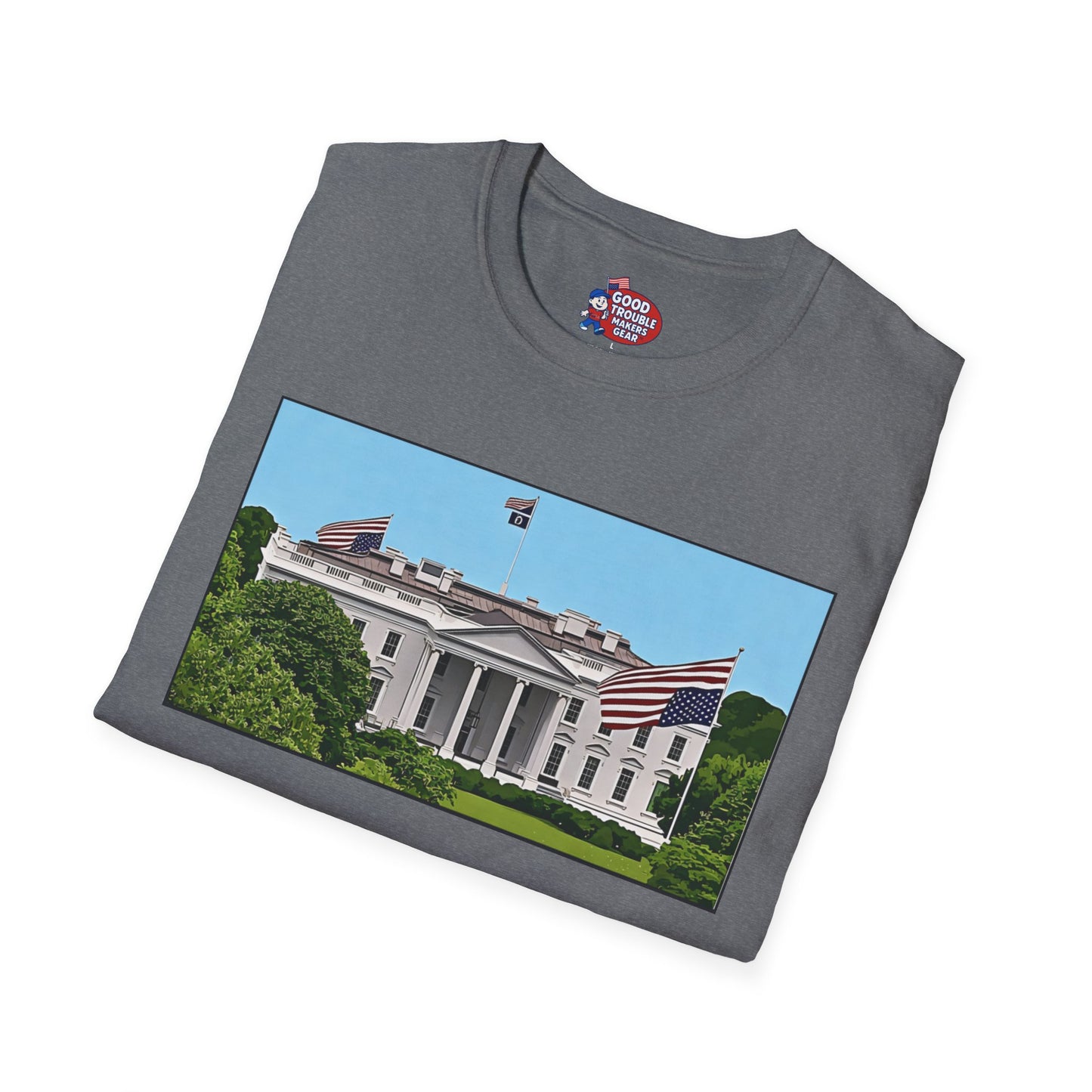 White House Distress T-Shirt D*