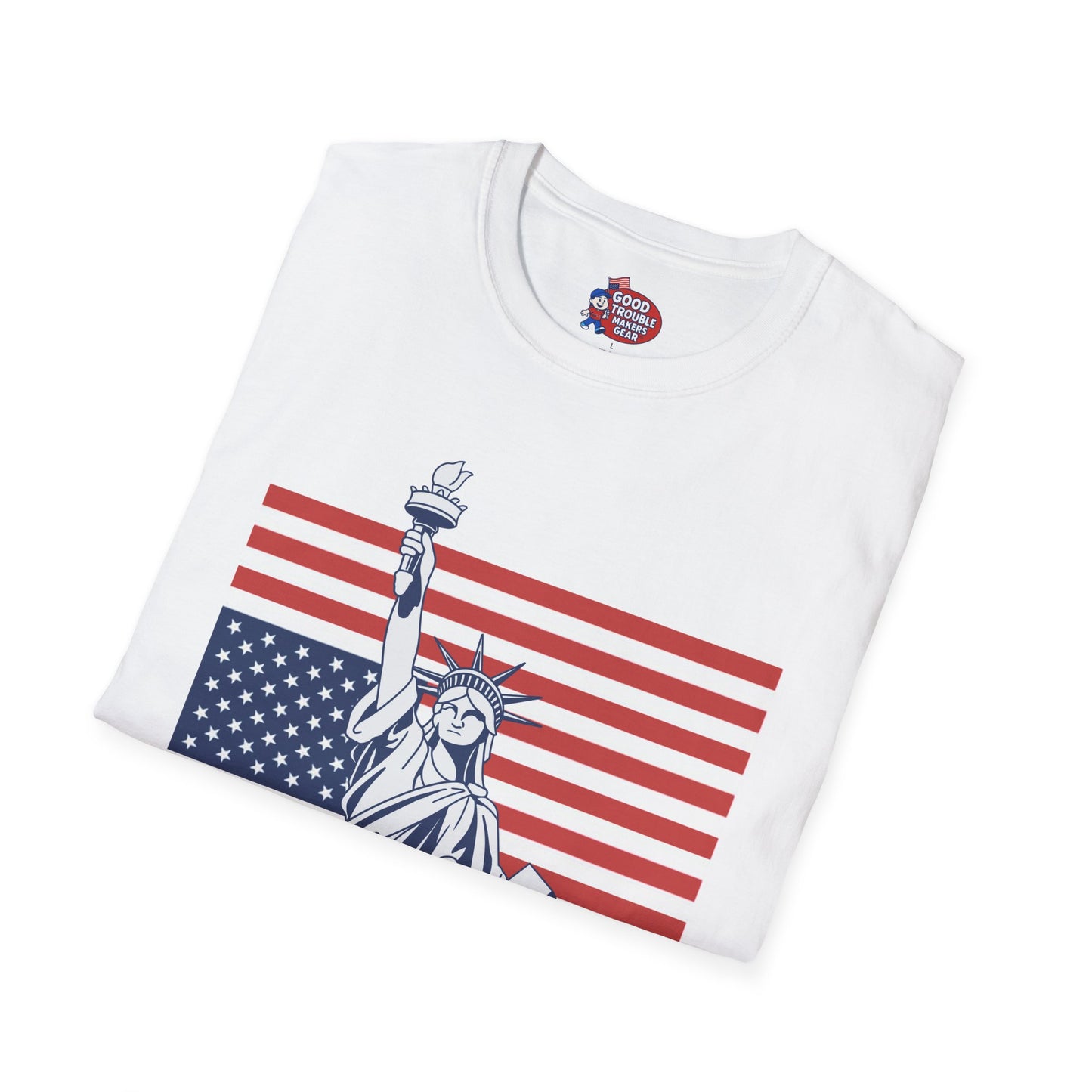 Statue of Liberty Resist Basic T-Shirt D*