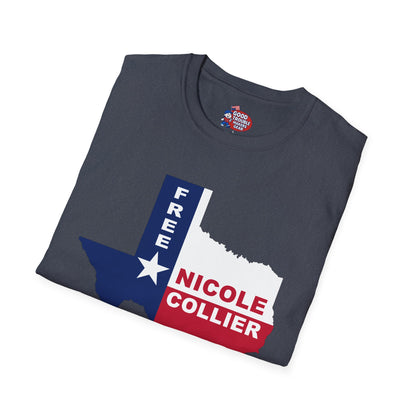 Texas Freedom Nicole Collier Support T-Shirt