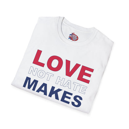 Patriotic Love Not Hate T-Shirt